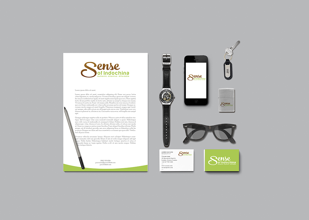 SENSE OF INDOCHINA - Thiết kế logo công ty du lịch Sense of Indochina